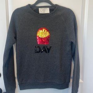 * NWOT Authentic Bow & Drape Sweatshirt